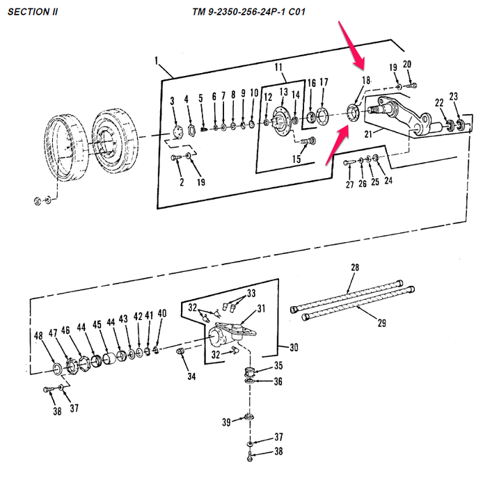 M88A1 HUB SEAL 7364672 2530-00-736-4672