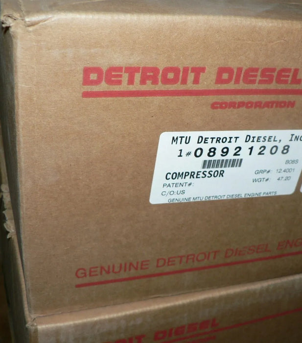 DETROIT DIESEL 8921208 BENDIX 101650 TUFLO 700 8V92