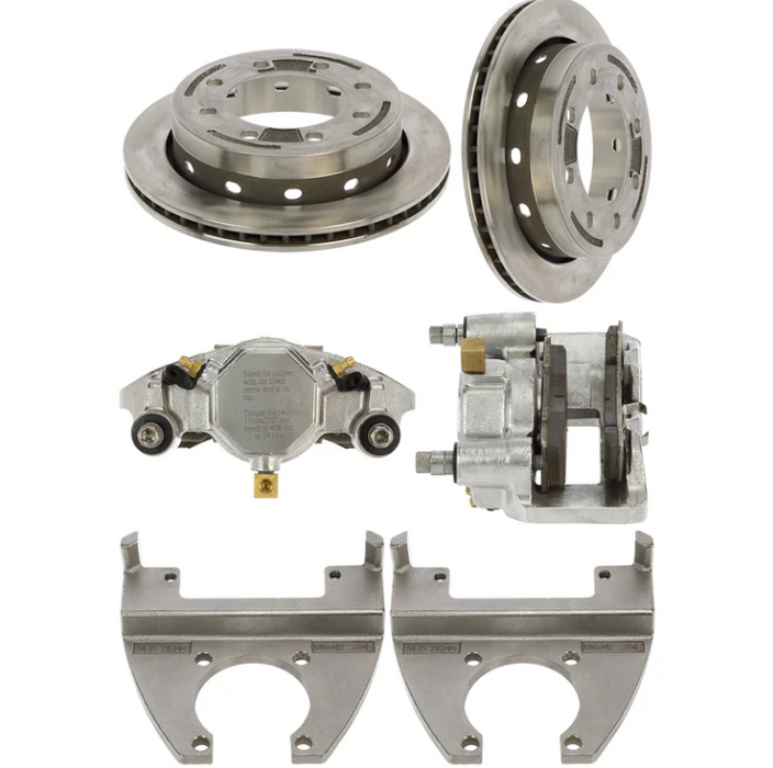 DEEMAXX MARINE 316 STAINLESS STEEL ROTOR & CALIPER 8000 LBS AXLE KIT