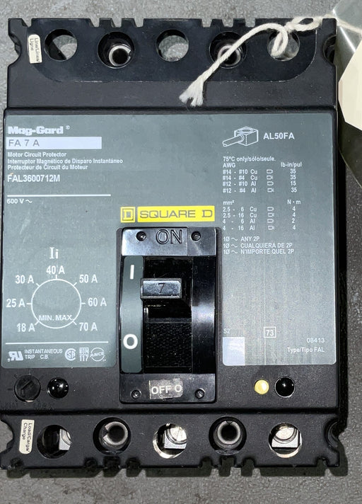 NEW FAL3600712M - Square D - Molded Case Circuit Breakers