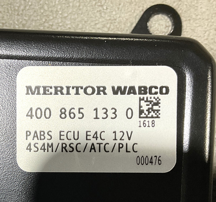 MERITOR WABCO ABS ECU ANTI-LOCK BRAKE CONTROL S400 865 133 0 12V