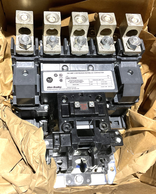 NEW ALLEN-BRADLEY 500L-FOD94 MAGNETIC CONTACTOR 300AMP 600VAC