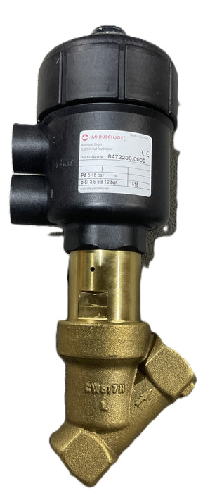 IMI BUSCHLOST 8472200.0000 NORGREN Brass Angle Seat Valve, G1/2