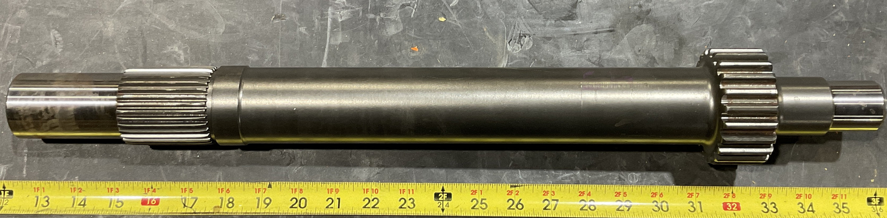 Mack 607KC345A FRONT SHAFT NEW - fits TC150 Mack Transfer Case 3040-01-547-6194