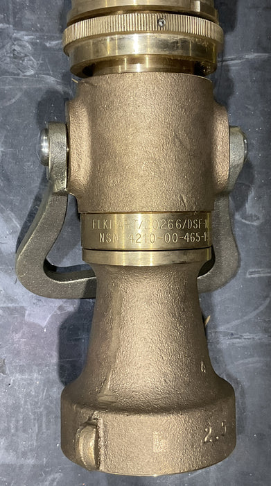 ELKHART BRASS FIRE EQUIPMENT NOZZLE DSF 2-1/2IN