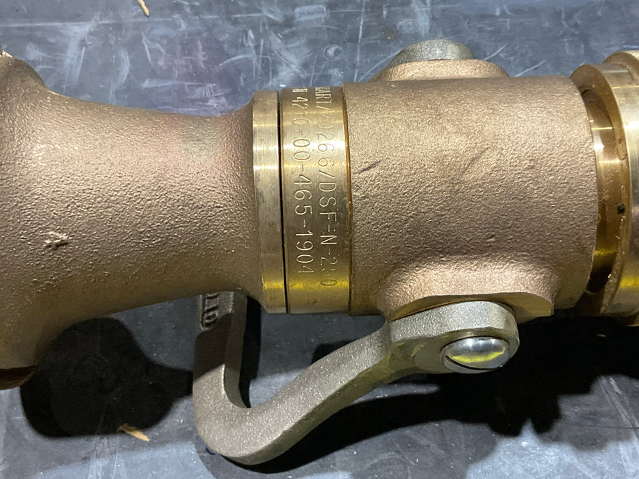 ELKHART BRASS FIRE EQUIPMENT NOZZLE DSF 2-1/2IN