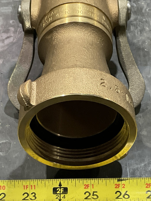 ELKHART BRASS FIRE EQUIPMENT NOZZLE DSF 2-1/2IN