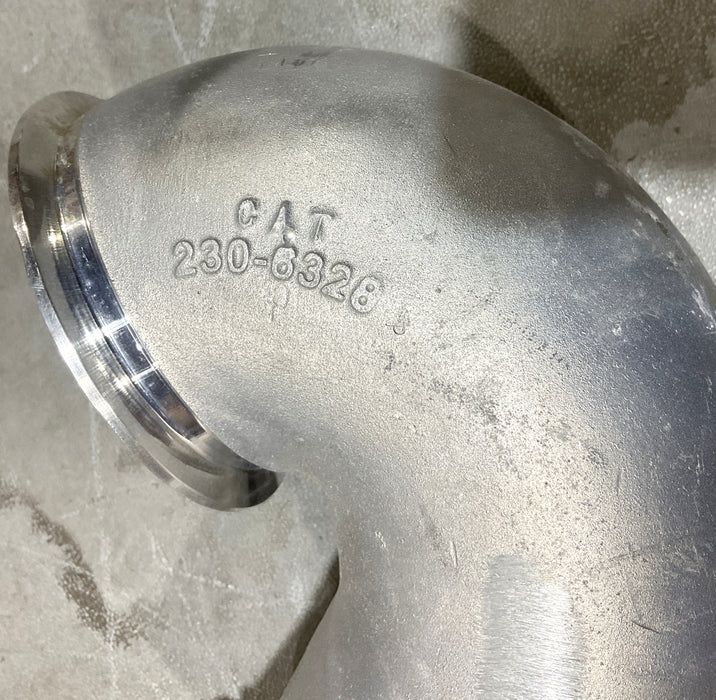 Caterpillar CAT C15 Twin-Turbo Diesel Turbocharger Duct 230-6328 120.00mm