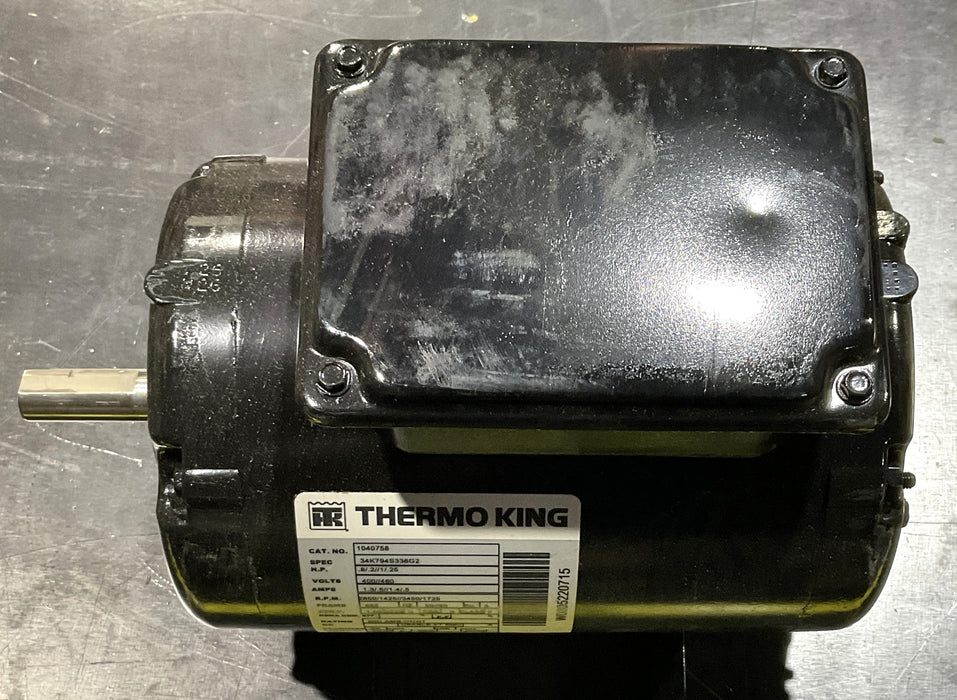 THERMOKING 1040758 RELIANCE MOTOR 56Z 3PH 400/460V-208V