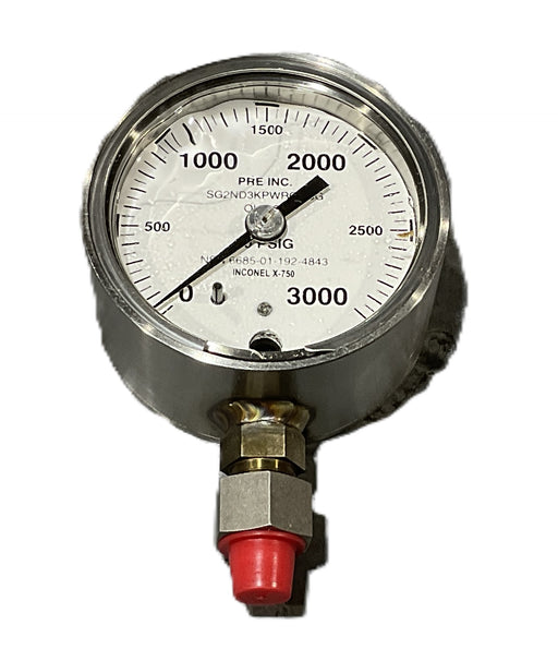 PRE INC. PRESSURE GAGE 0-3000psi 4810-01-574-0689