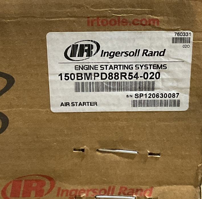 NEW GENUINE Ingersoll Rand 150BMPD88R54-020R Air Starter