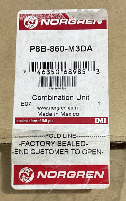 Norgren 17 Series P8A-860-A3DA AIRLINE LUBRICATOR