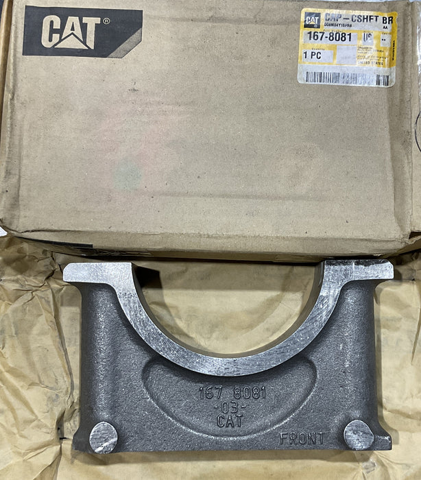 GENUINE CAT MAIN BEARING CAP 167-8081 C-18 C-15 C-16 3406E 3406C 3406B C16 C15