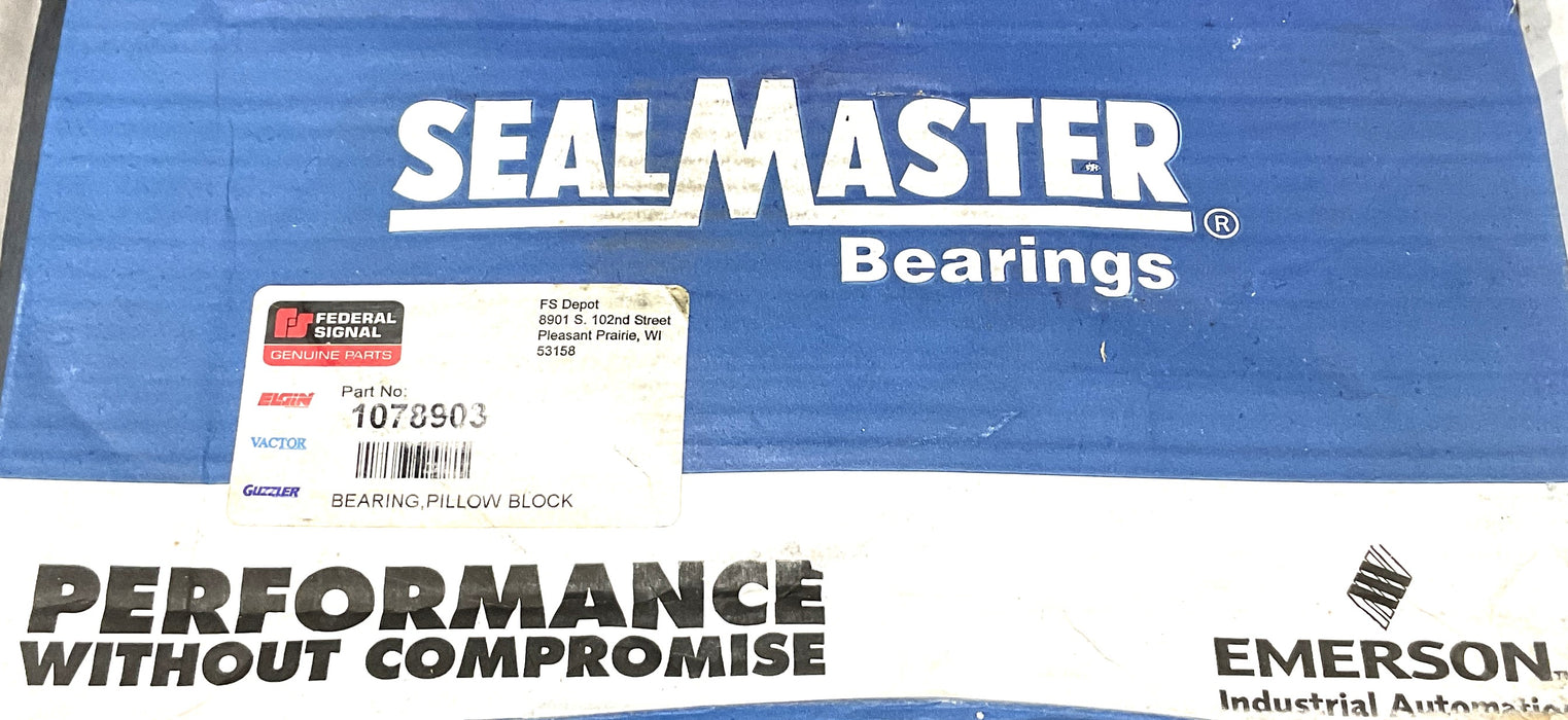 SEALMASTER 1078903 (ELGIN SWEEPER) PILLOW BLOCK BEARING 2-27B