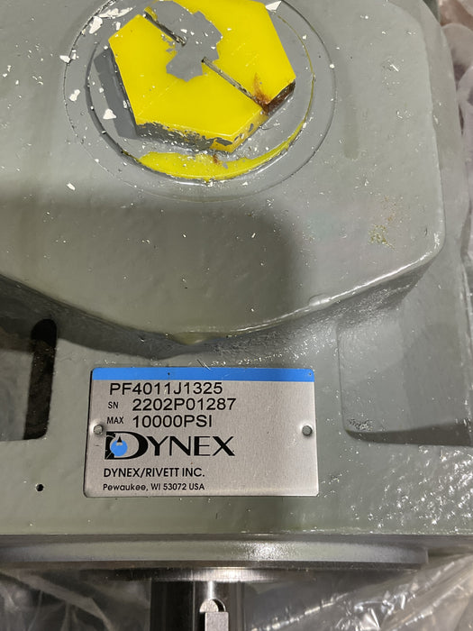 DYNEX AXIAL PISTON HYDRAULIC PUMP PF4011H-XV-A-82-30 10,000PSI