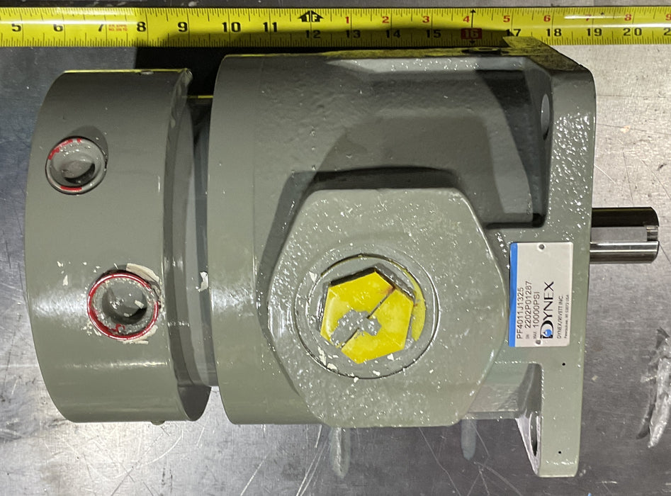 DYNEX AXIAL PISTON HYDRAULIC PUMP PF4011H-XV-A-82-30 10,000PSI