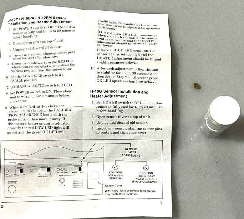 BACHARACH 3015-0486 SENSOR REPLACEMENT KIT