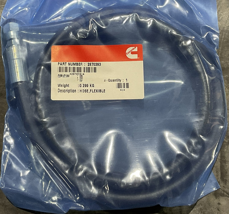 GENUINE CUMMINS HOSE 2870393 (ENGINE MDL.KTA 50M)