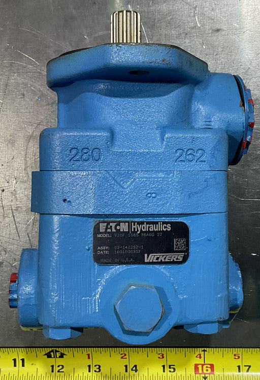 Eaton Vickers Hydraulic Vane Pump 11 Tooth Shaft V20F-1S8S-38A6G-22