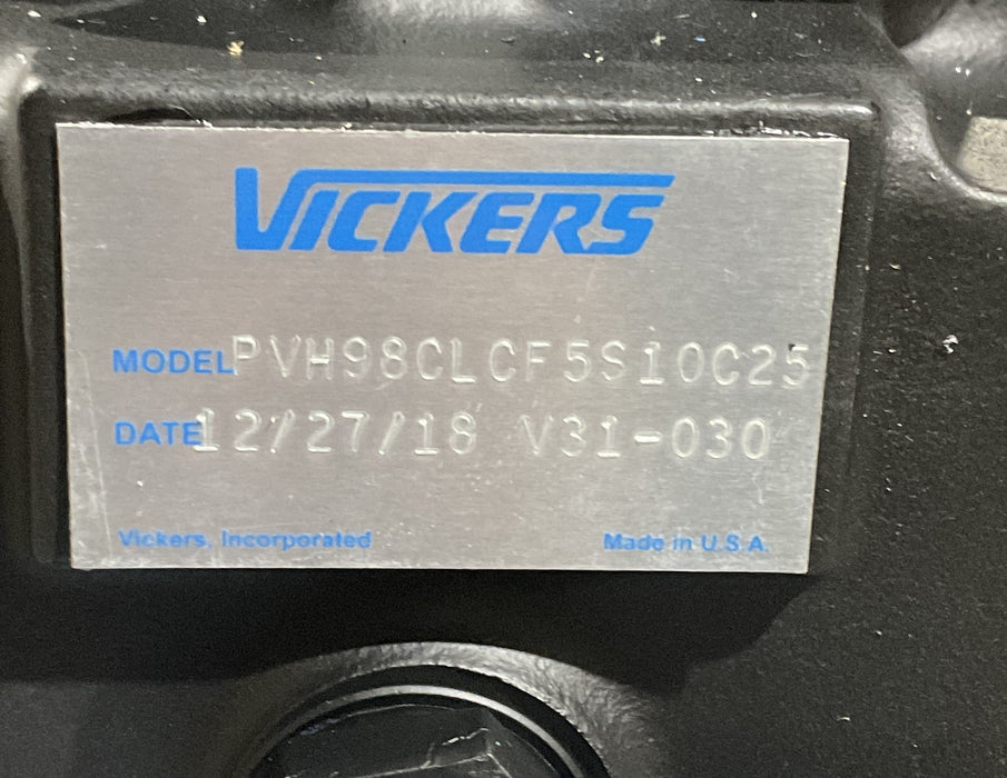 VICKERS PVH98CLCF5S10C25 Piston Variable Displacement Pump