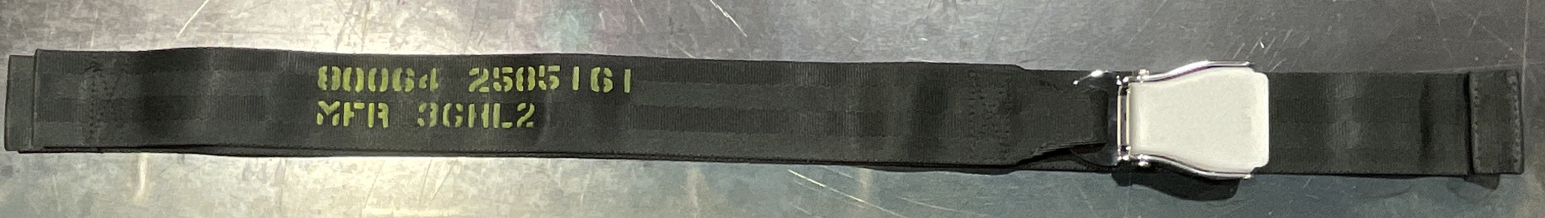 LVTC7 seatbelt 2350-00-473-0017 B.W.I. of KS. p/n 2585161 56" MAX LENGTH