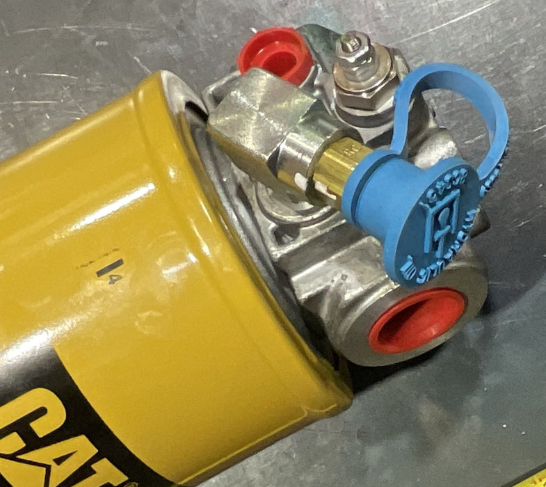 CAT FILTER 2093149 & FILTER HEAD