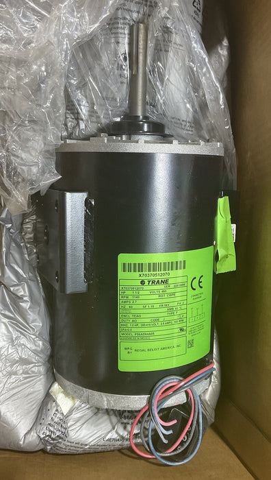 Trane X70370512070 MODEL P56AD64A05 1.5 HP 460v 3 Phase Condenser Fan Motor