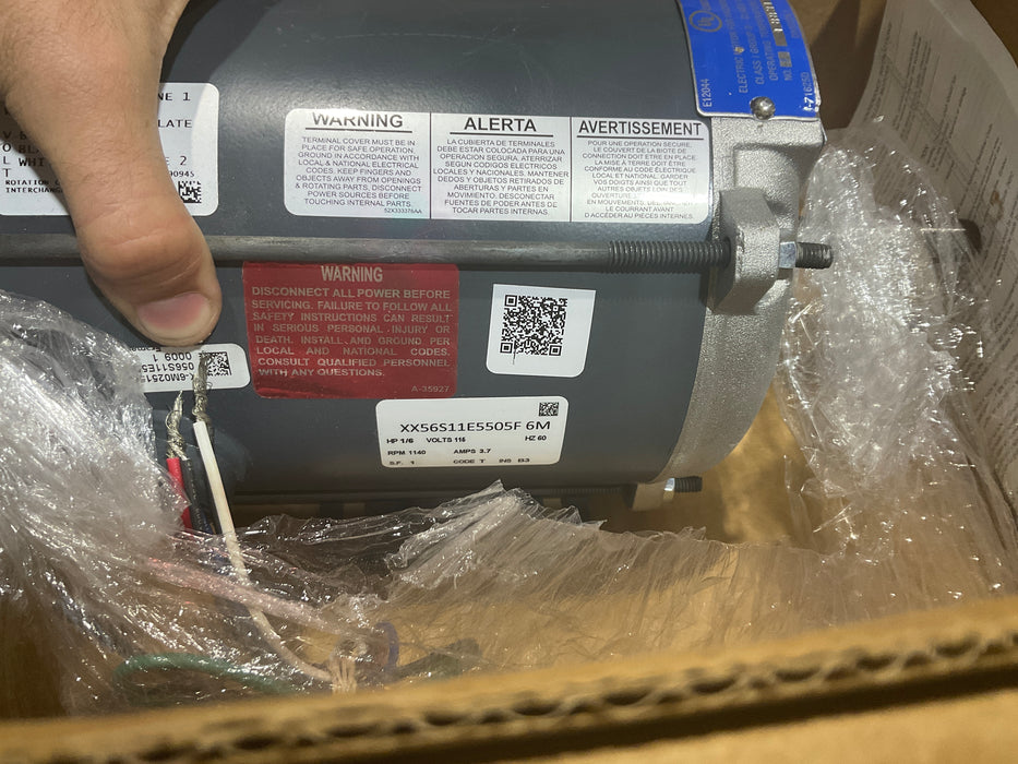 MARATHON ELECTRIC 56S11E5505F MOTOR HAZARDOUS DUTY