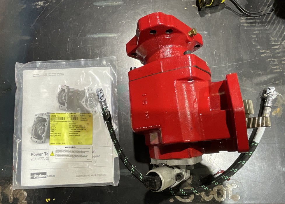 Power Takeoff For 3700 TRANSMISSION PTO Fmtv 12378814-002 Parker 277-20 2520-01-480-2088