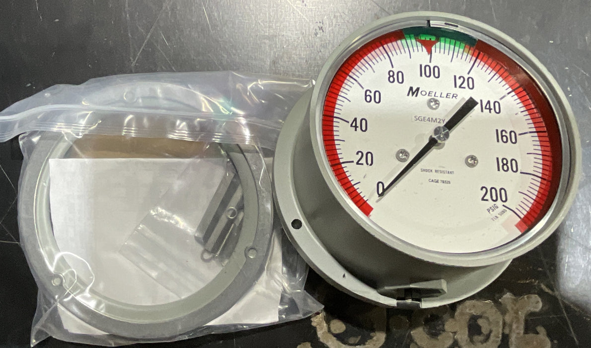 Lcs1 Dial Indicating Pressure Gage Renk Systems 6830234 6685-12-396-2344