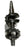 Johnson Evinrude 2 Cyl CrankShaft 1978-1992 14 Spline OE 0322928, 0328842 033420