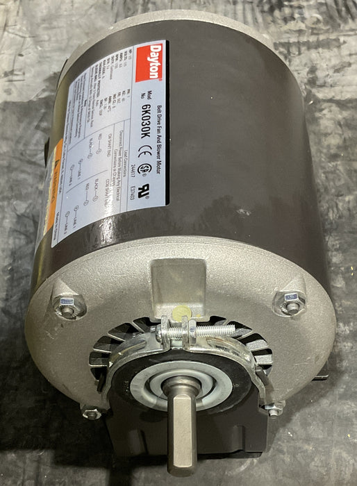 DAYTON 6K030K Motor, 1/3 HP, Split Ph, 1725 RPM, 115 V