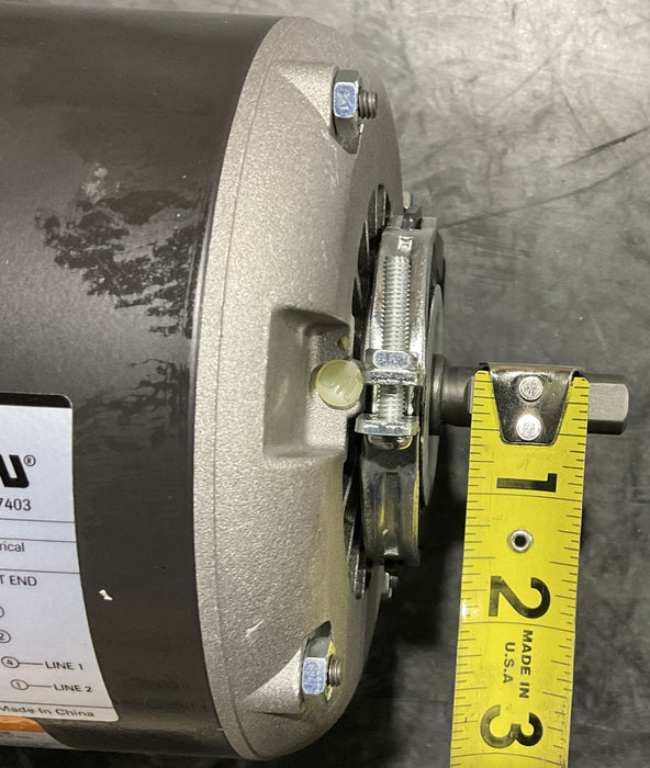 DAYTON 6K030K Motor, 1/3 HP, Split Ph, 1725 RPM, 115 V