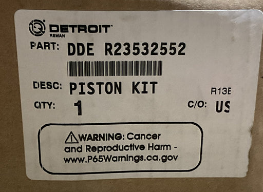 GENUINE Detroit Diesel R23532552 Piston Kit
