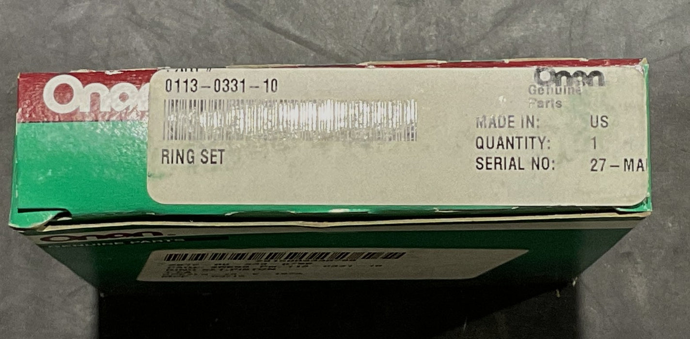 GENUINE ONAN 113-0331-10 PISTON RING SET DJB 6KW&DJC 12KW GENSET 113-0130 .010"