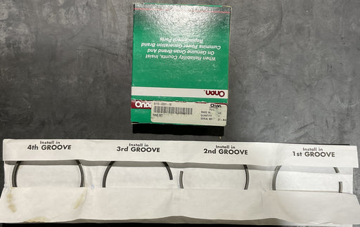 GENUINE ONAN 113-0331-10 PISTON RING SET DJB 6KW&DJC 12KW GENSET 113-0130 .010"