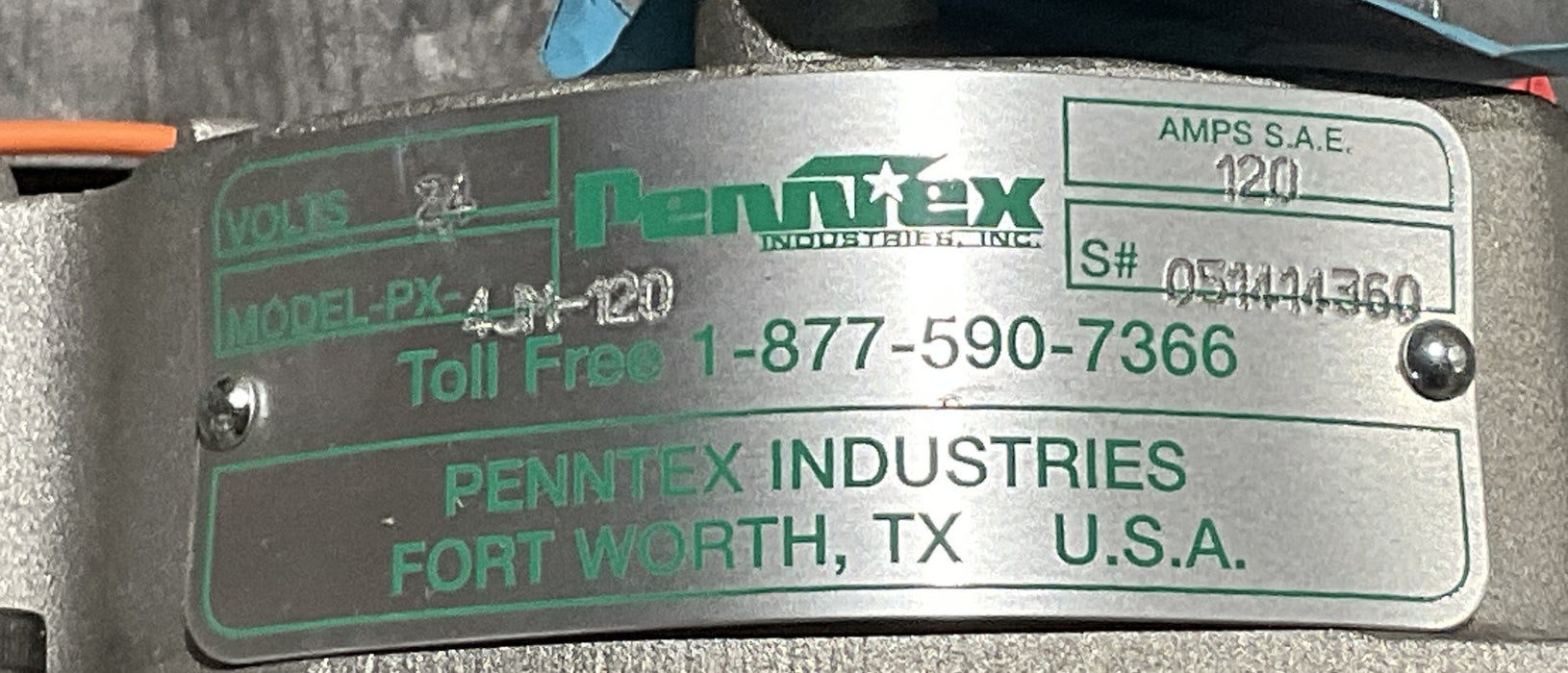 PENNTEX GENERATOR 4JM-120, 24 VOLT