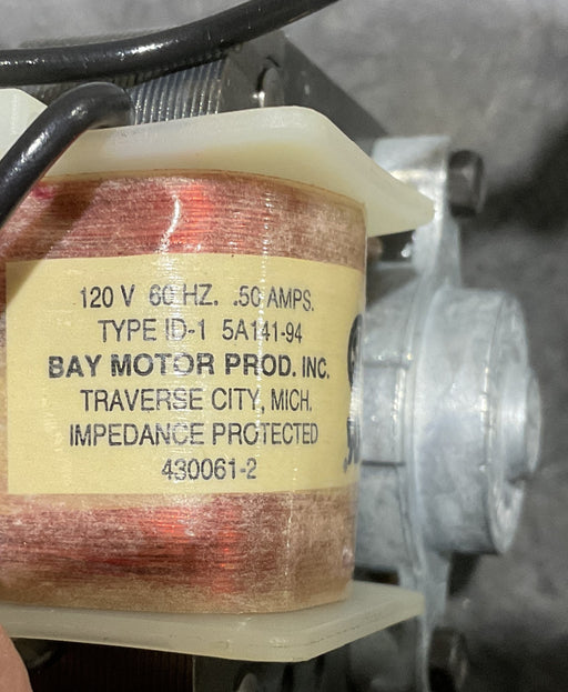 Bay Motors Type ID-1 5A141-94 Fan Motor For Traulsen