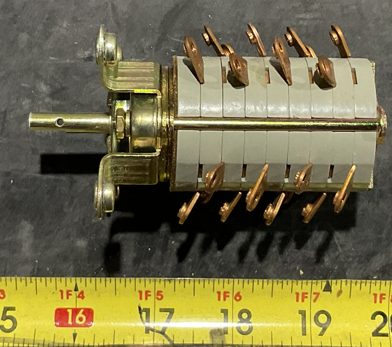 New ElectroSwitch Rotary Switch 10A 125VAC 121708AA-3