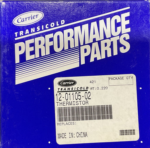 Carrier Transicold 12-01105-02 THERMISTOR RESISTOR THERMAL