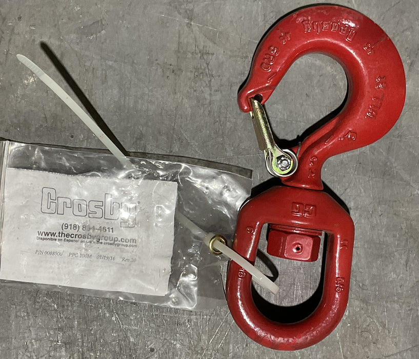 GENUINE CROSBY 2-TON G322C WITH S-4055 LATCH