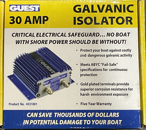Guest Galvanic Isolator 4531011 Marinco Boat Marine 30AMP 50/60HZ 115/230VAC