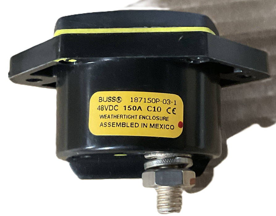 Blue Sea Systems 7048B Breaker Thermal 187 PanelMnt 150 187150p-03-1