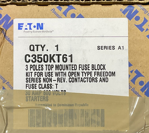 EATON C350KT61 FUSEHOLDER BLOCK