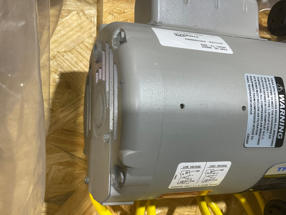 THOMAS MODEL TA-6052 AIR COMPRESSOR VACUUM PUMP