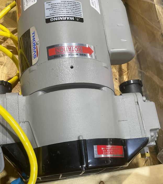 THOMAS MODEL TA-6052 AIR COMPRESSOR VACUUM PUMP