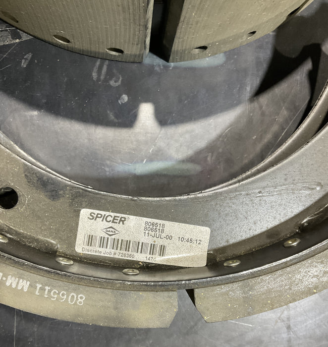 SPICER BRAKE SHOE KIT ETN0806518 ETN0807176 NAVISTAR 462425C91
