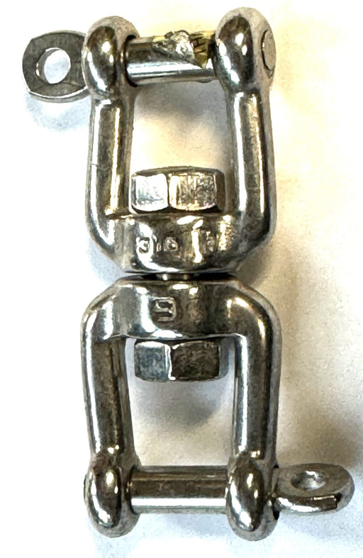 316 Stainless Steel Double Swivel Shackle 2420lb Breaking strength