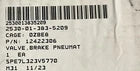 FMTV M1078 2.5T 2530-01-383-5209 Valve Brake pnuematic Inversion valve 12422306