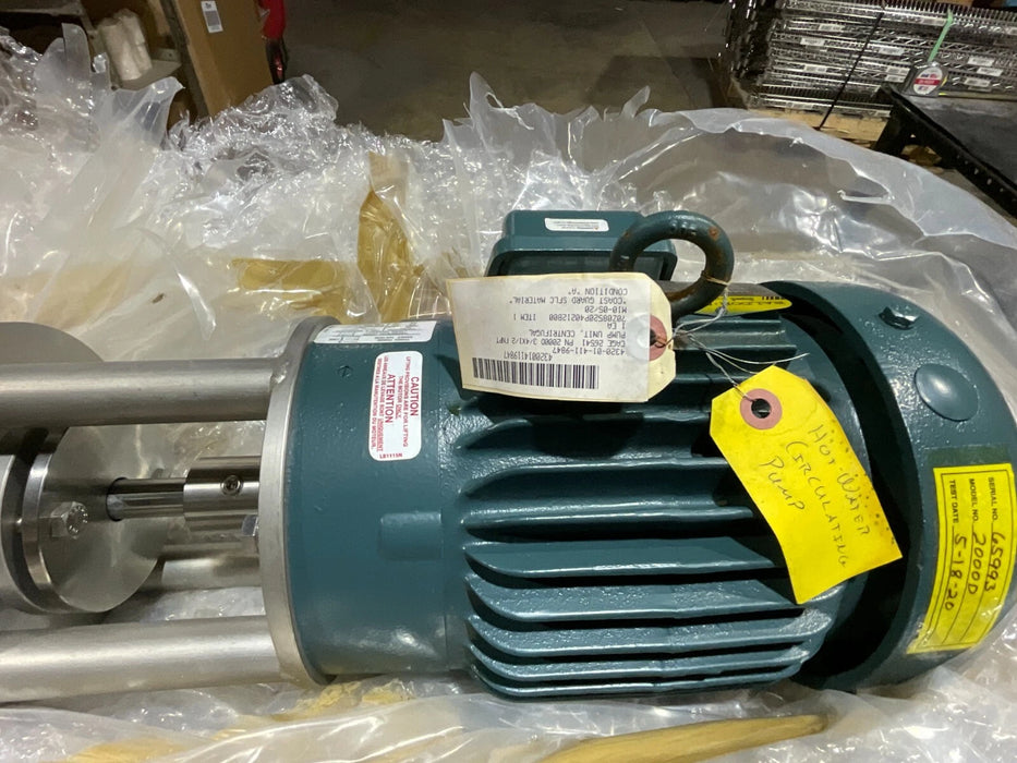 R.S. CORCORAN Model: 2000D 3/4 X 1/2 FNPT HOT WATER CIRCULATING PUMP